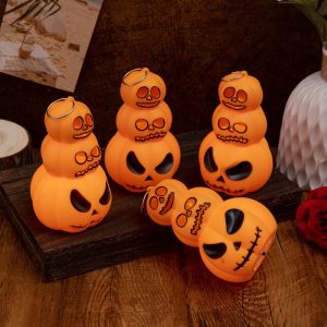 کدو 3 طبقه چراغدار