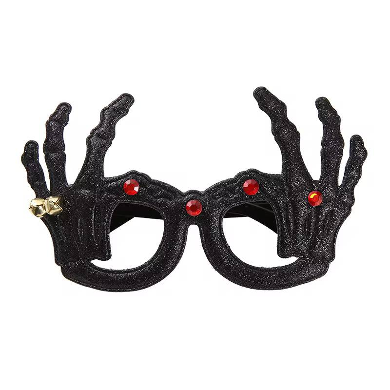 عينك دست اسكلتي نگين دار 1 عينك دست اسكلتي نگين دار