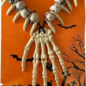 گردنبند دست اعضای بدن اسکلتی